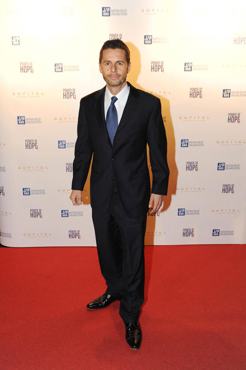 Christian Baha at the red carpet of the "Power Of Hope" gala dinner in Austria.