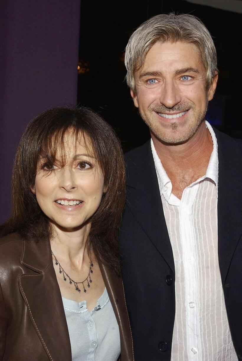 Toni Kalem and Lenny von Dohlen at the premiere screening of "10.5."