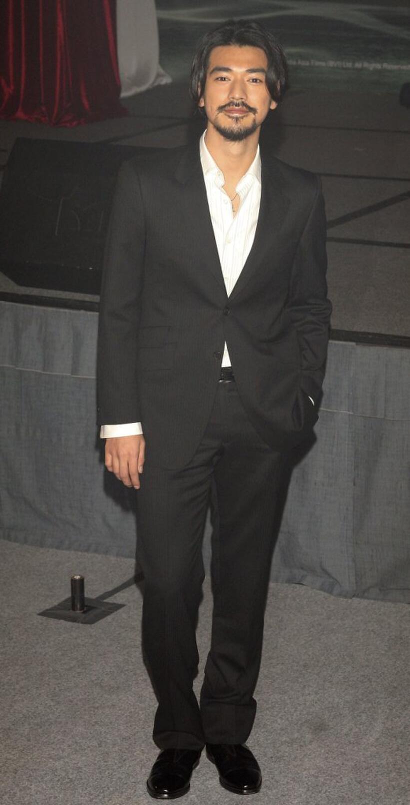 Takeshi Kaneshiro at the premiere of "Confession of Pain."