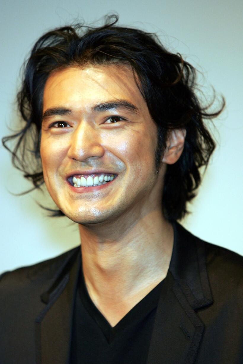 Takeshi Kaneshiro at the premiere of "Confession of Pain."