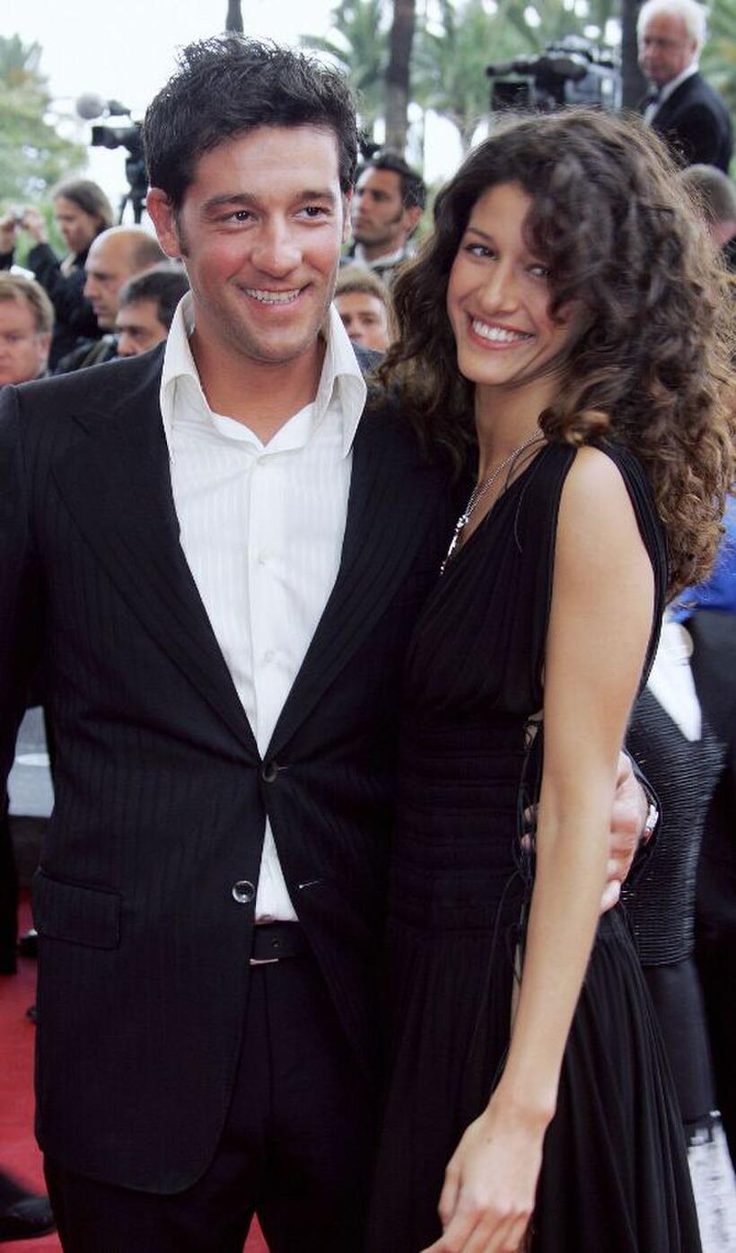 Titof and Maria Jurado at the screening of "Broken Flowers" during the 58th International Cannes Film Festival.