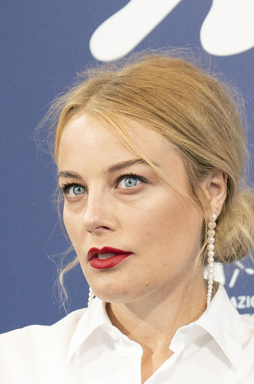 Bodil Jorgensen at the "The Kingdom Exodus" photocall during the 79th Venice International Film Festival.