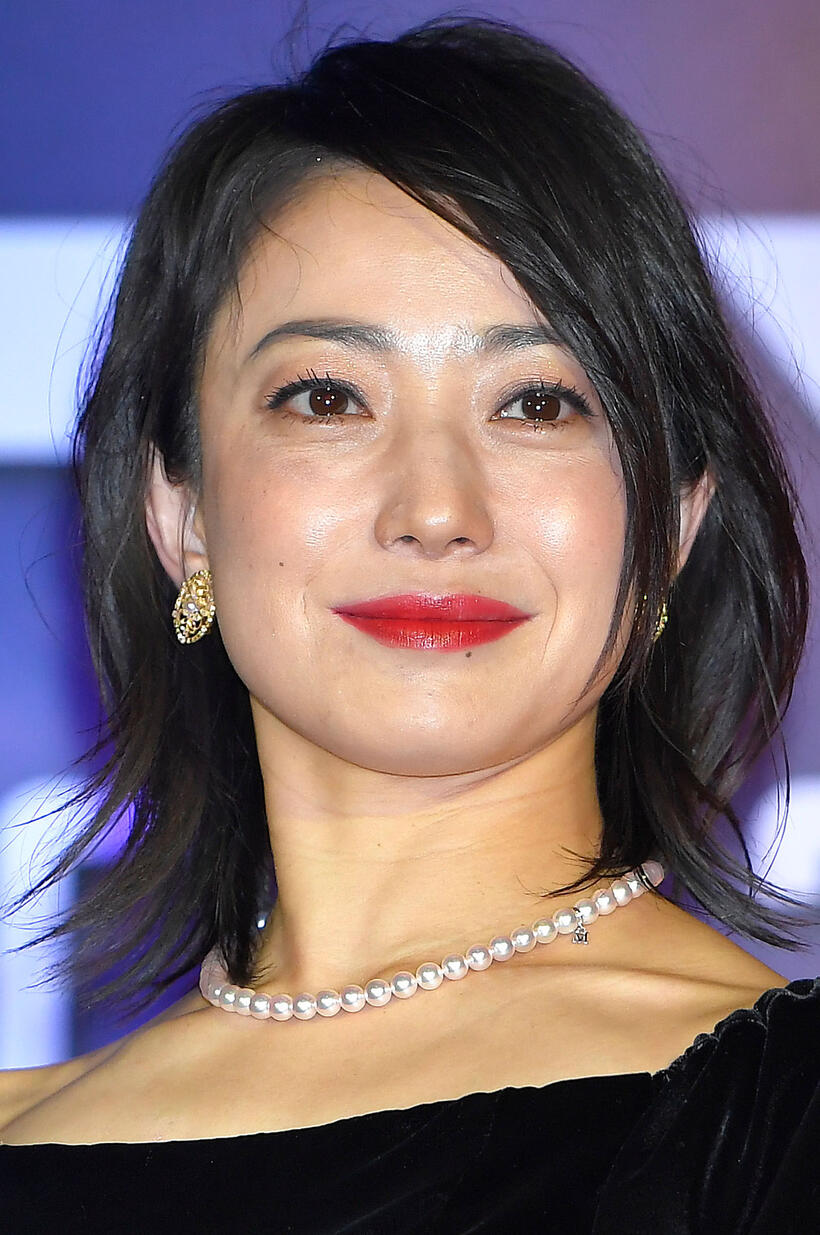 Miho Kanno at the "Gemini Man" Japan premiere in Tokyo.
