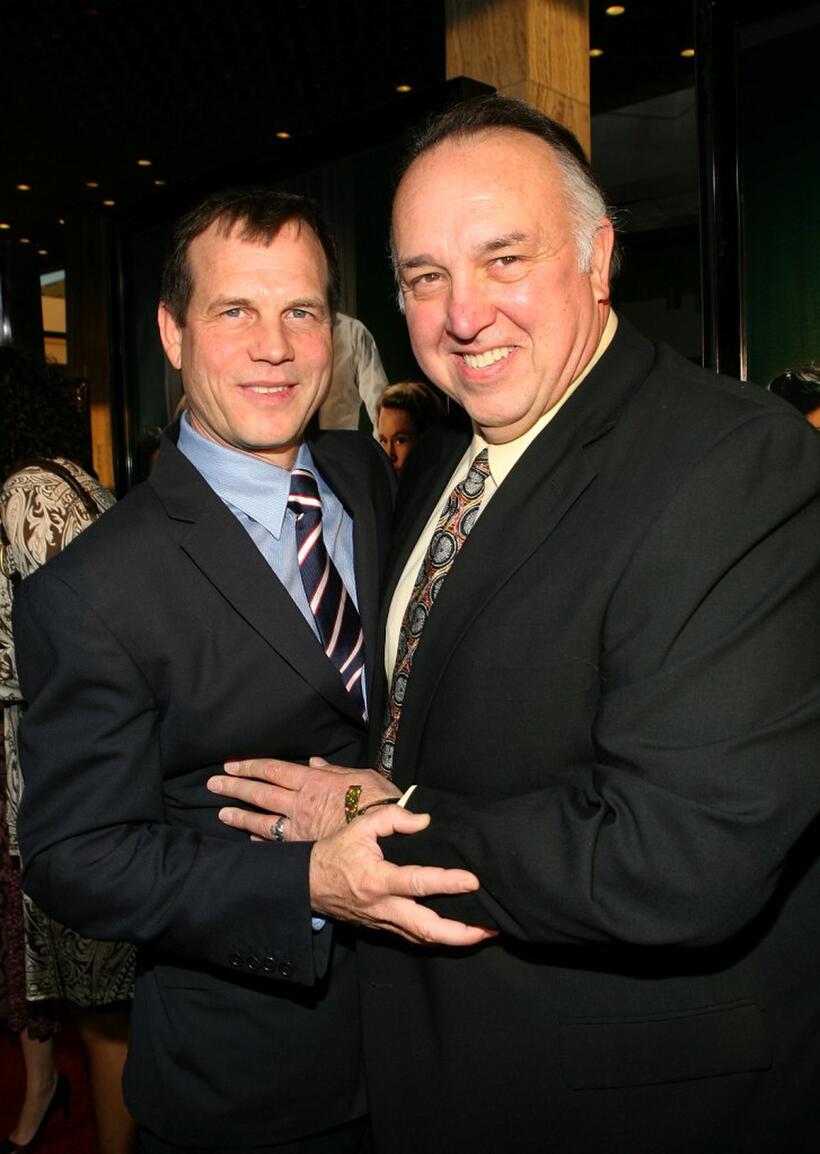 Bill Paxton and Lyle Kanouse at the premiere of "Big Love."