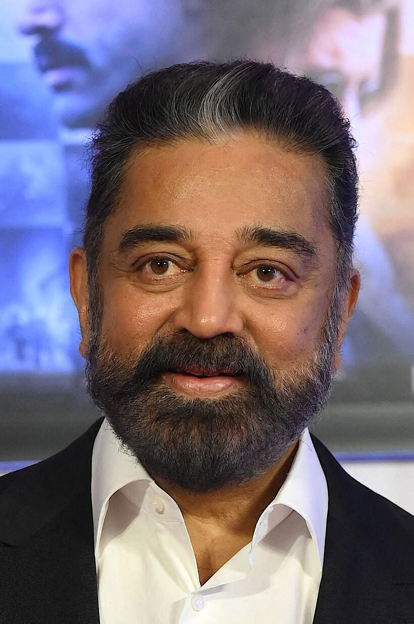Kamal Hassan at the screening of "Khamosh" in Mumbai.