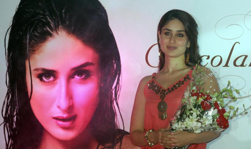 Kareena Kapoor at the launch of a Celebration Range of personal wash products.