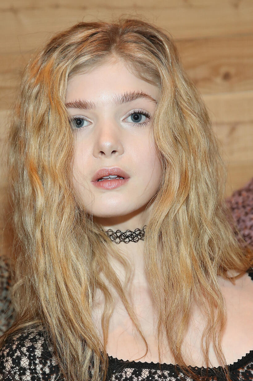 Elena Kampouris at the Nanette Lepore presentation during Fall 2016 New York Fashion Week at Baccarat Hotel.