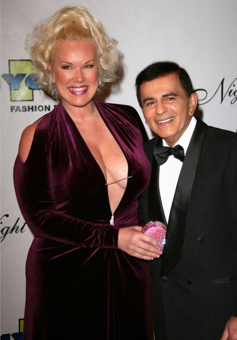Casey Kasem and Guest at the 17th Annual Night Of 100 Stars Oscar Gala.