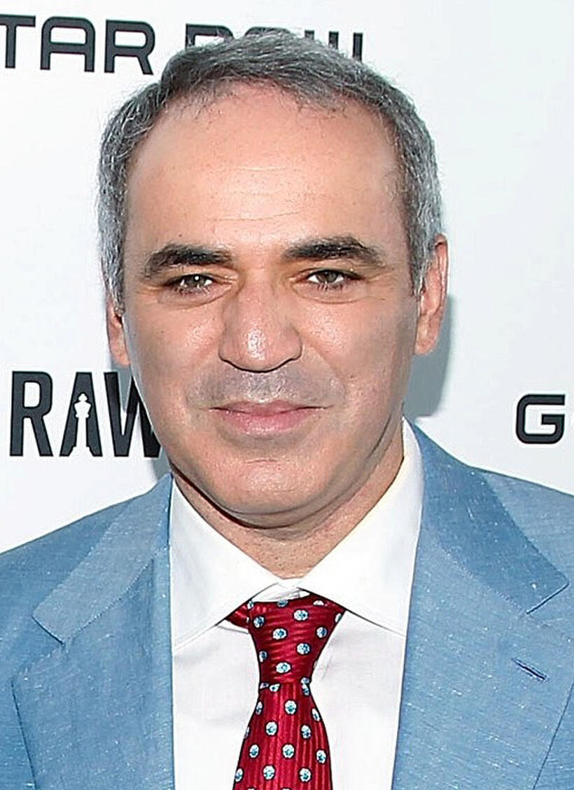 Garry Kasparov at the G-Star Raw World Chess Challenge in New York.