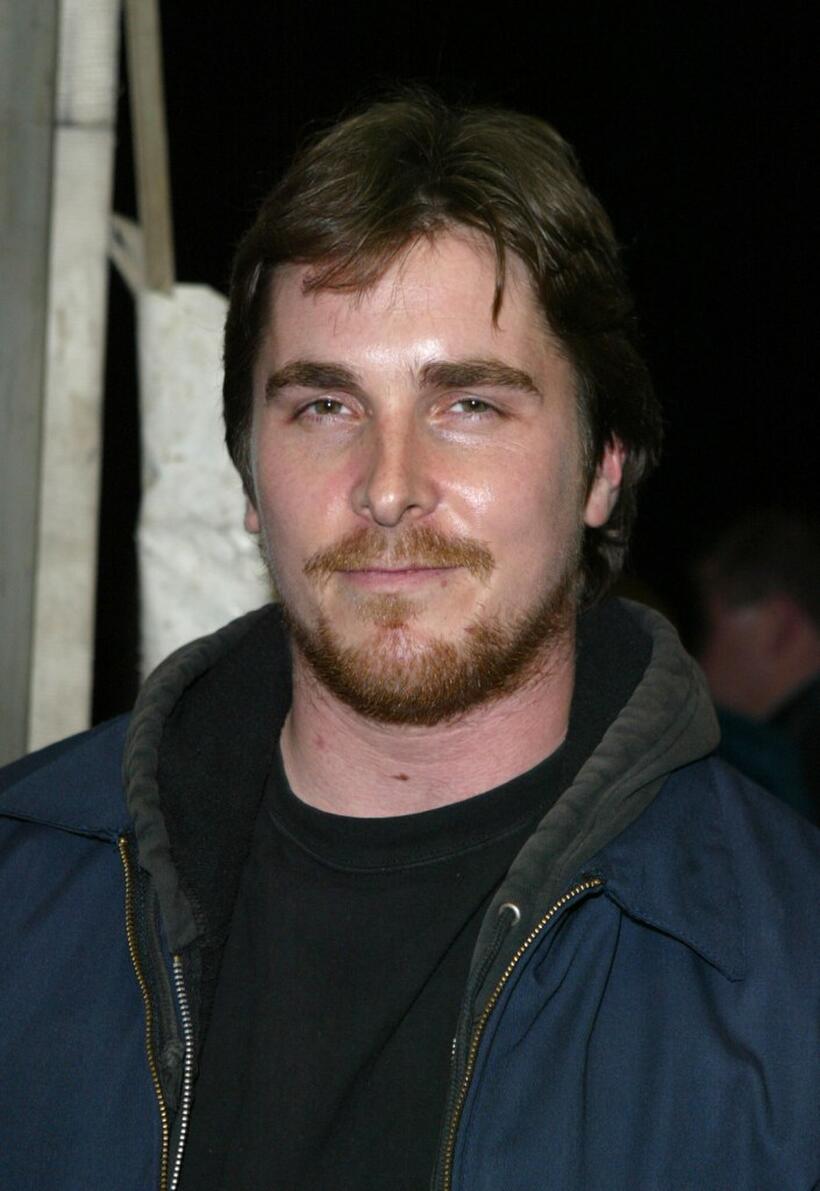 Christian Bale at the premiere of "The Machinist" during the 2004 Sundance Film Festival.
