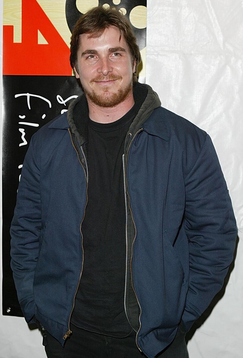 Christian Bale at the premiere of "The Machinist" during the 2004 Sundance Film Festival.