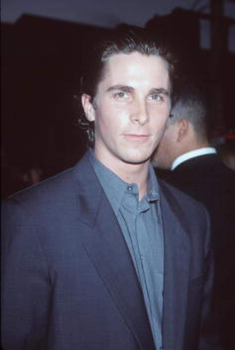 Christian Bale at the "William Shakespeare's A Midsummer Night's Dream" premiere.