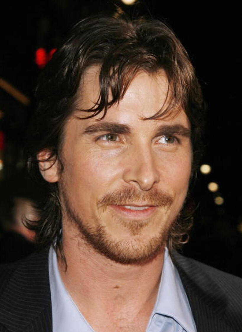 Christian Bale at "The Prestige" premiere.