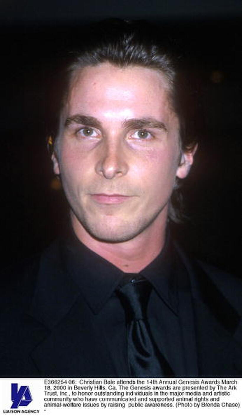 Christian Bale at the 14th Annual Genesis Awards.