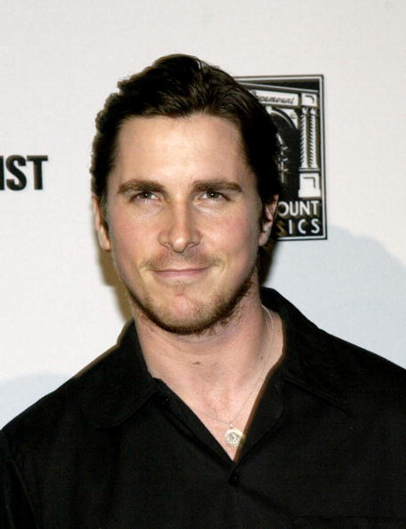 Christian Bale at the premiere of "The Machinist."