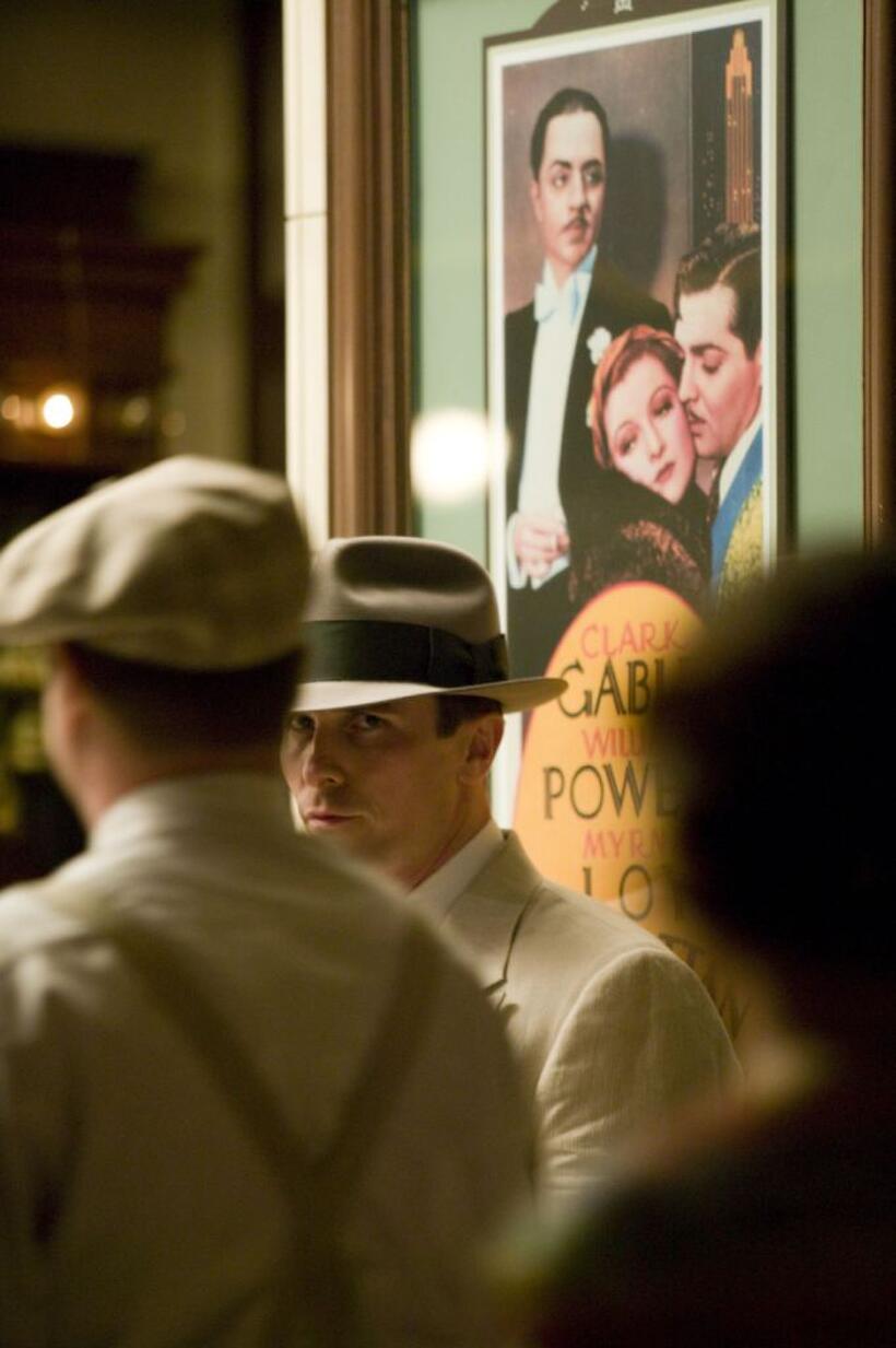 Christian Bale in "Public Enemies."