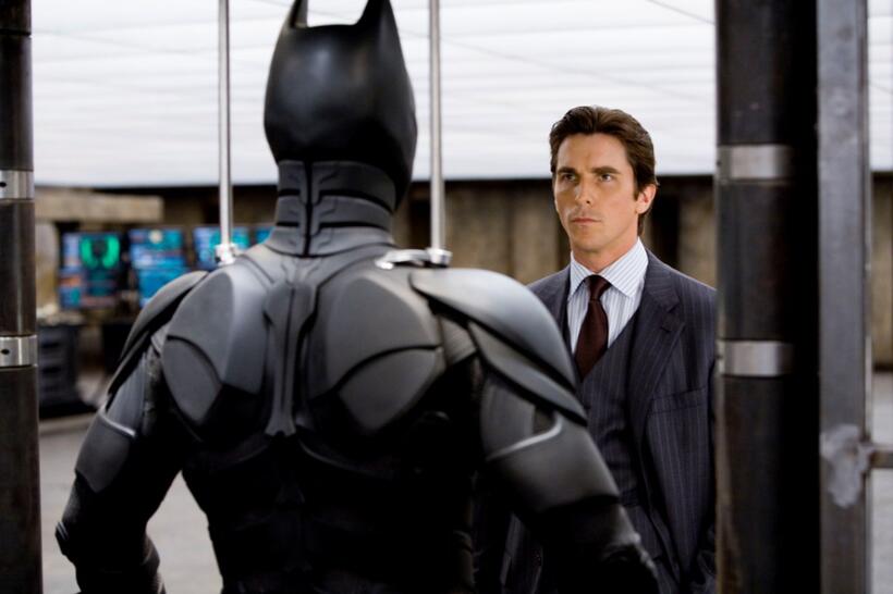 Christian Bale as Bruce Wayne in "The Dark Knight."