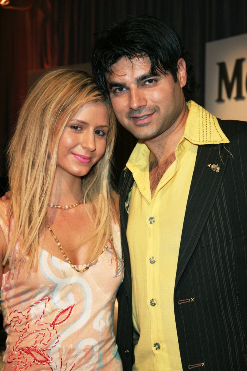 Anastasia Ashley and Reef Karim at the Mercedes-Benz Fashion Week.