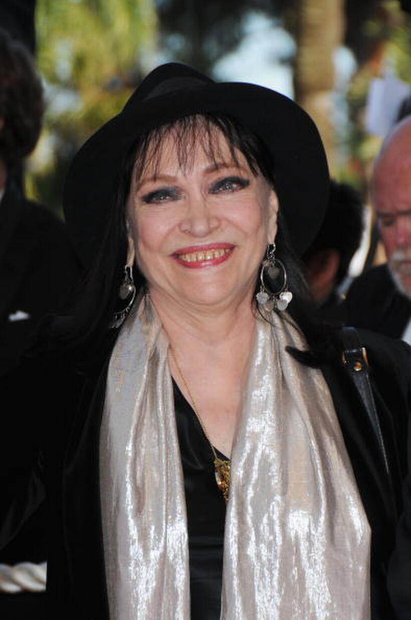 Anna Karina at the premiere of "A Prophet" during the Cannes Film Festival 2009.