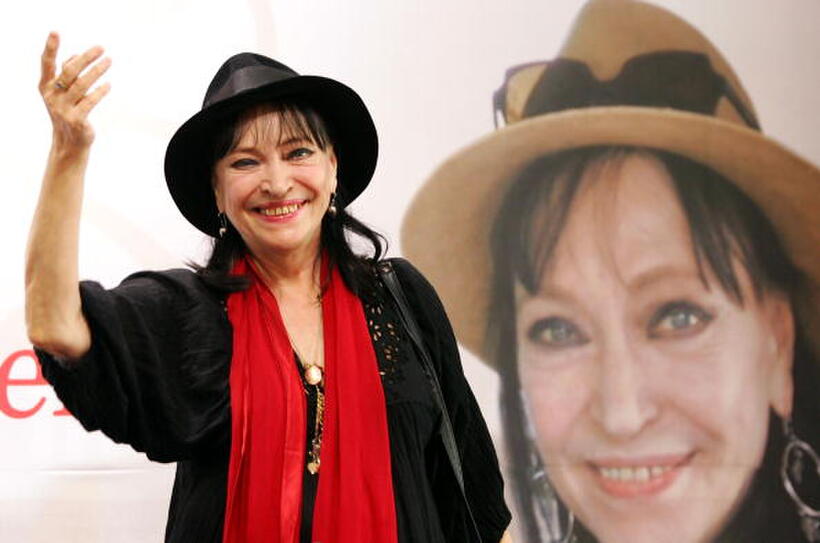 Anna Karina at the 13th Pusan International Film Festival.