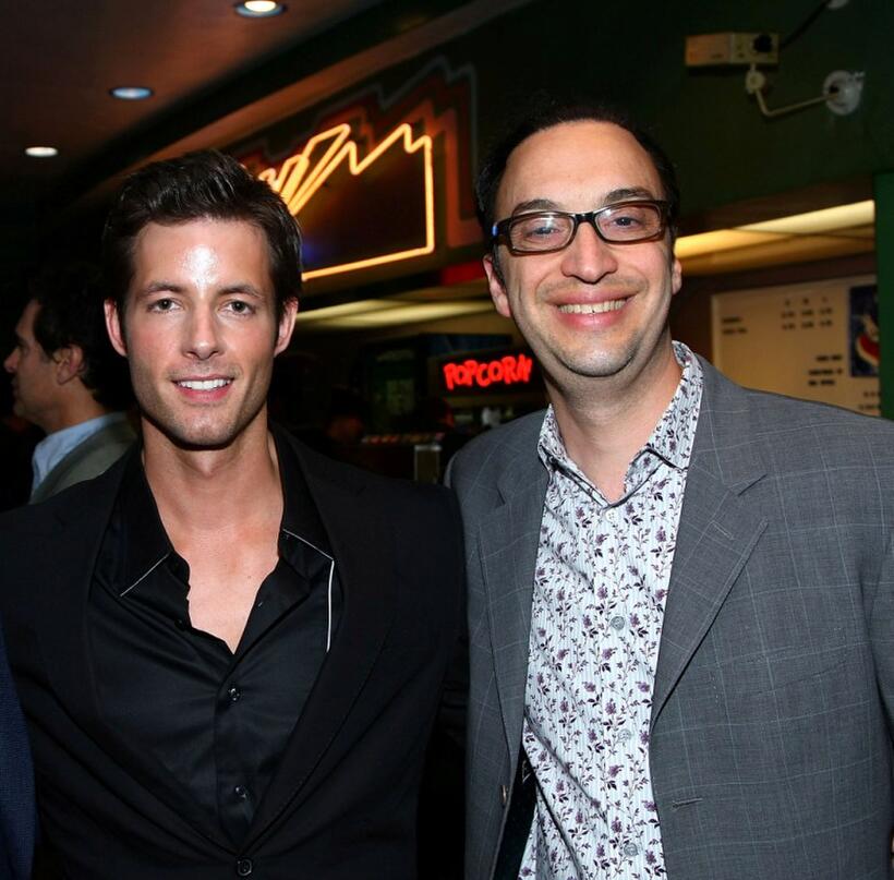 Philipp Karner and Paul Colichman at the premiere of "Kiss the Bride."