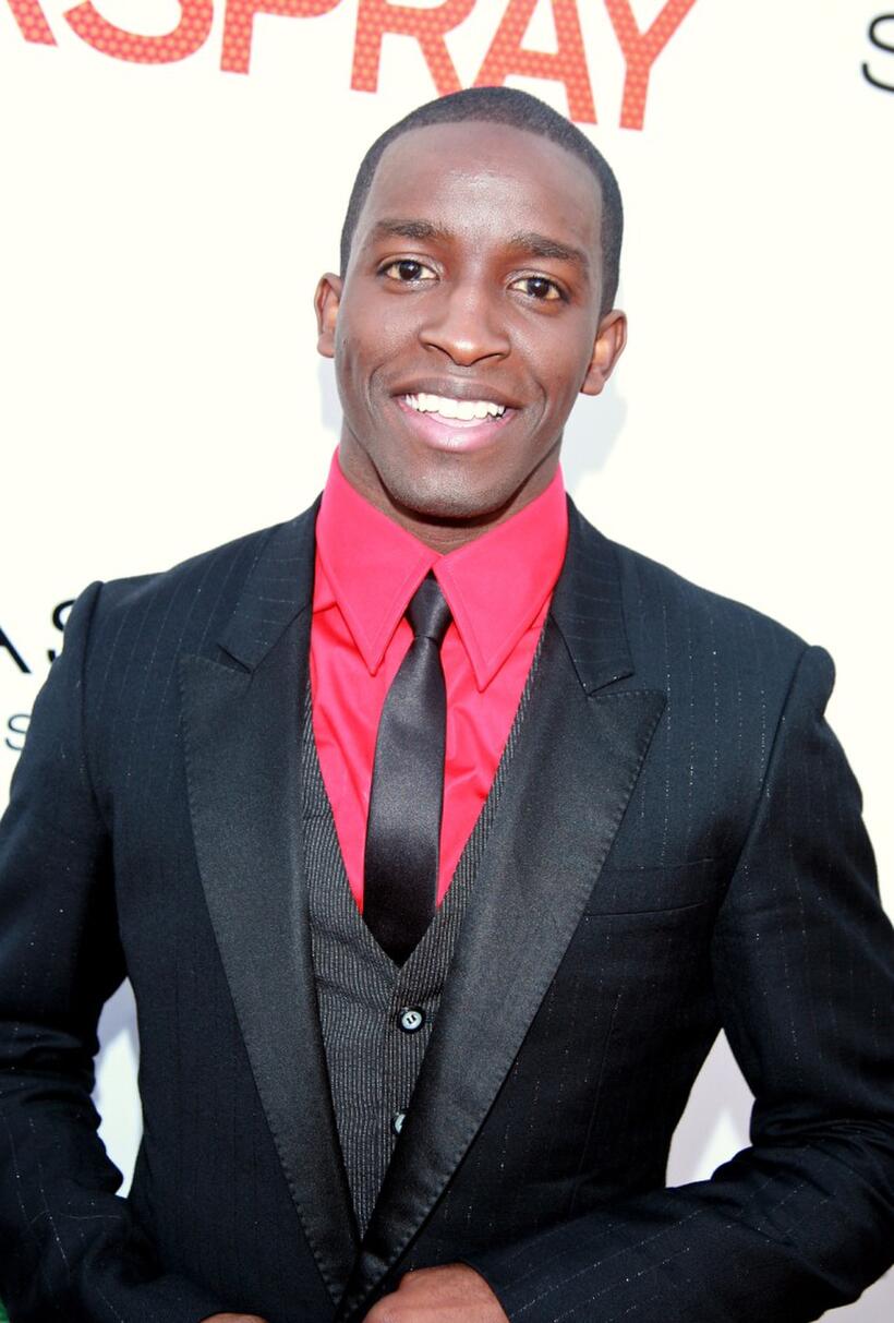 Elijah Kelley at the Los Angeles premiere of "Hairspray."