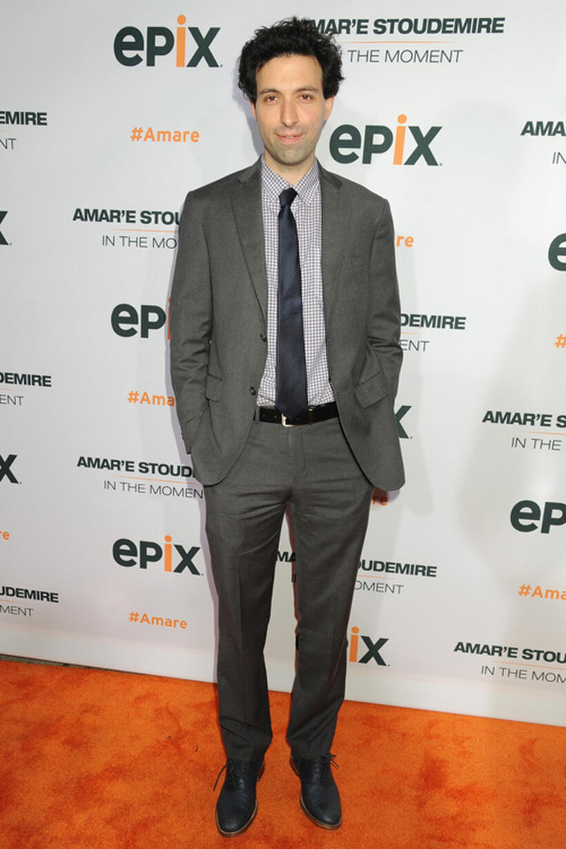 Alex Karpovsky at the New York premiere of "Amar'e Stoudemire IN THE MOMENT."