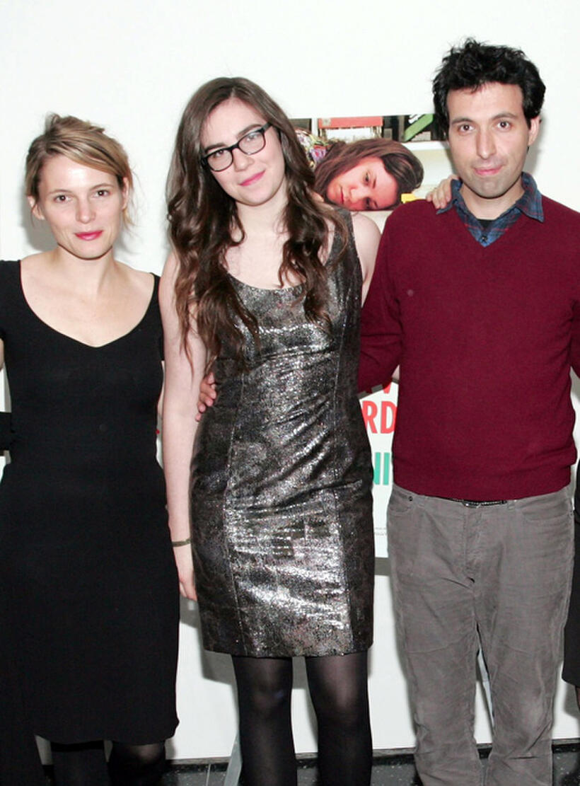 Amy Siemetz, Grace Dunham and Alex Karpovsky at the New York premiere of "Tiny Furniture."