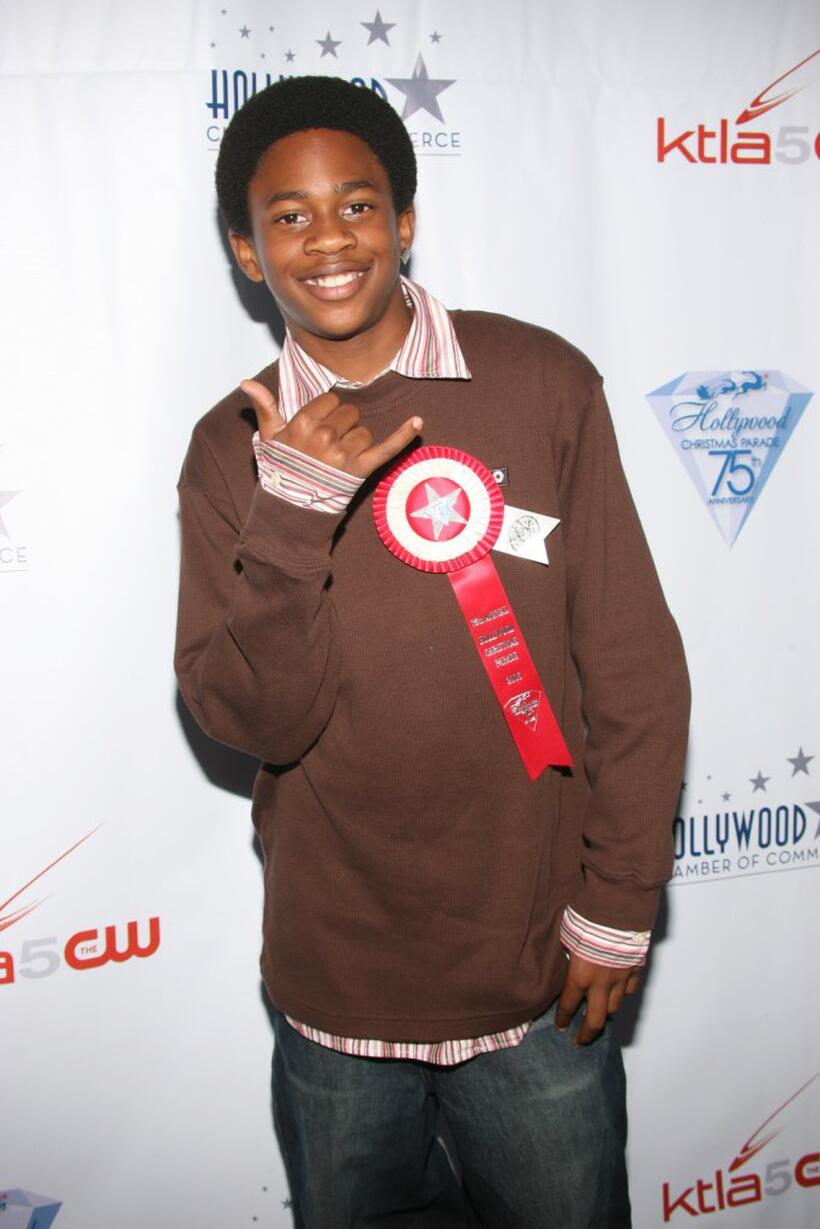 Malcolm David Kelley at the 75th Annual Hollywood Christmas Parade.