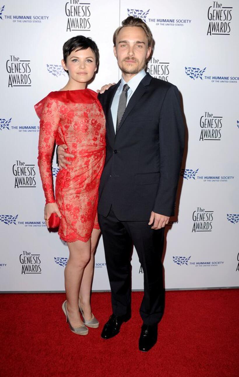 Ginnifer Goodwin and Joey Kern at the 24th Genesis Awards.