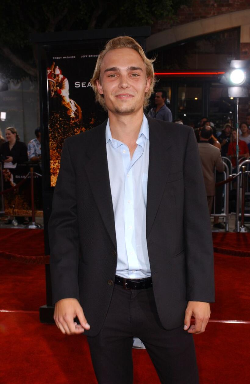 Joey Kern at the world premiere of "Seabiscuit."