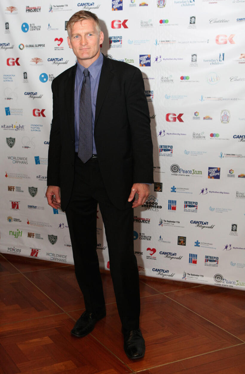 Chance Kelly at the Annual Charity Day hosted by Cantor Fitzgerald and BGC.