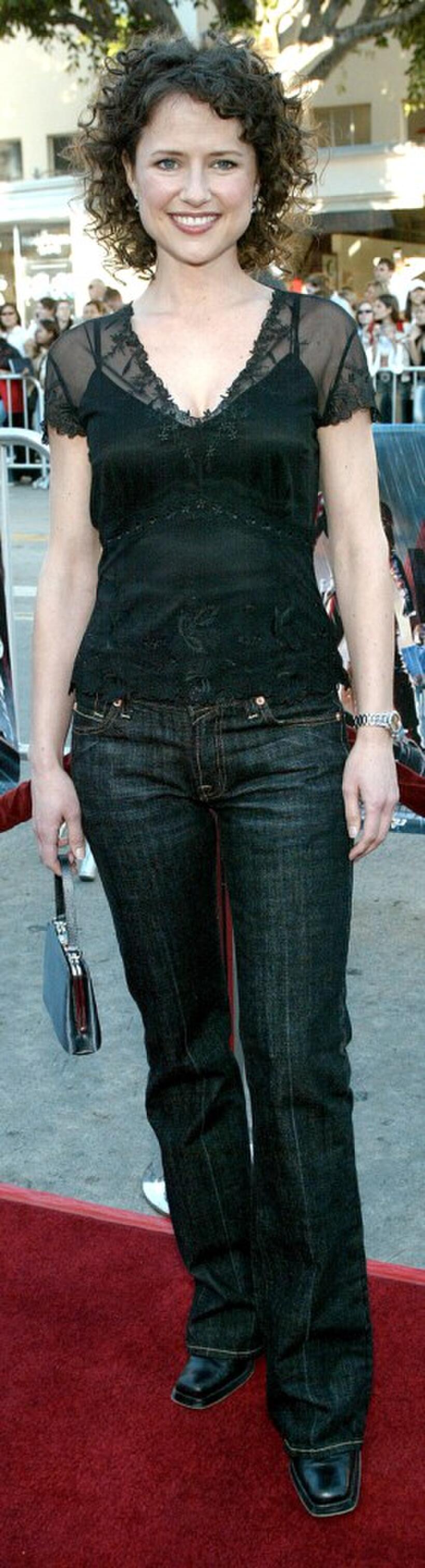 Jean Louisa Kelly at the premiere of "Daredevil."