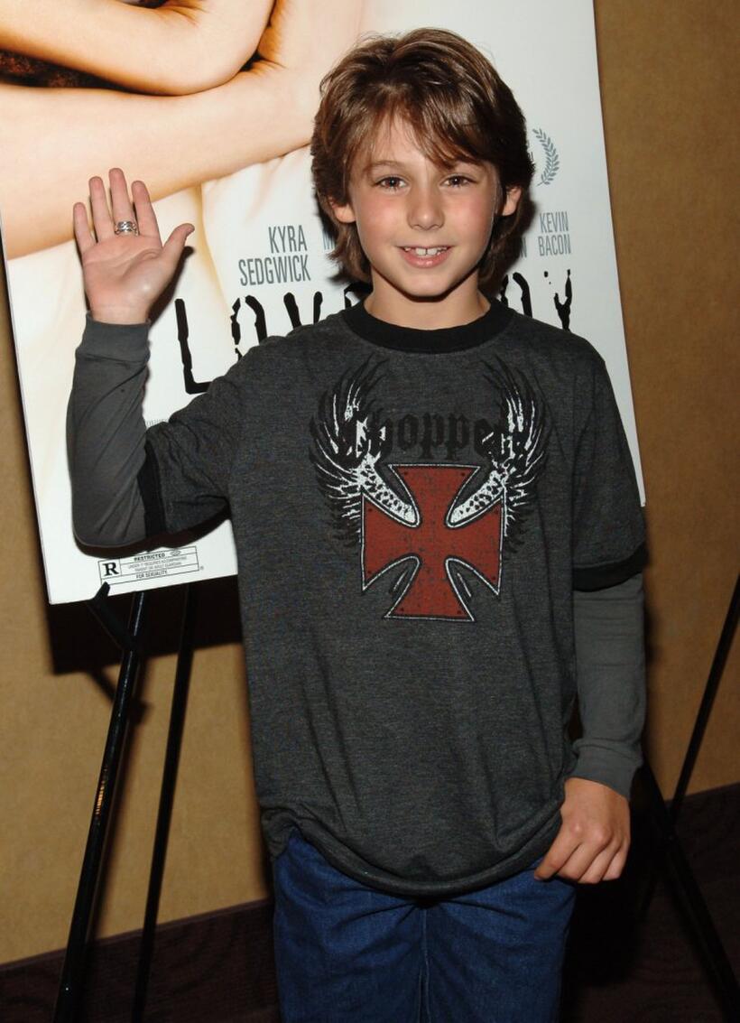 Dominic Scott Kay at the premiere of "Loverboy."