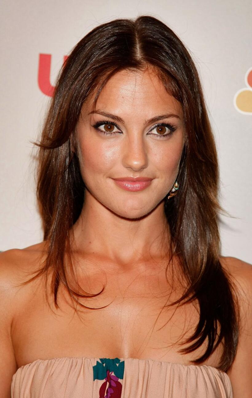 Minka Kelly at the NBC Universal 2008 Press Tour All-Star Party.