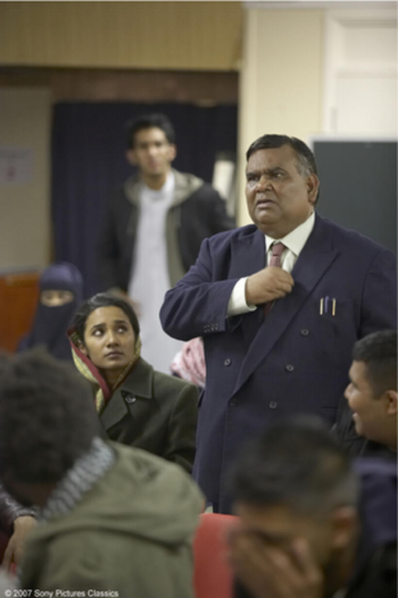 Tannishtha Chatterjee as Nazneen and Satish Kaushik as Chanu in "Brick Lane."