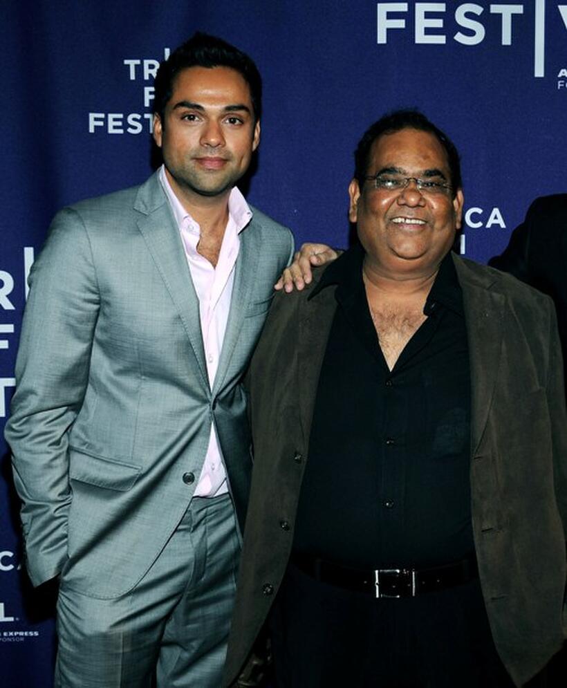 Abhay Deol and Satish Kaushik at the premiere of "Road, Movie" during the 2010 Tribeca Film Festival.