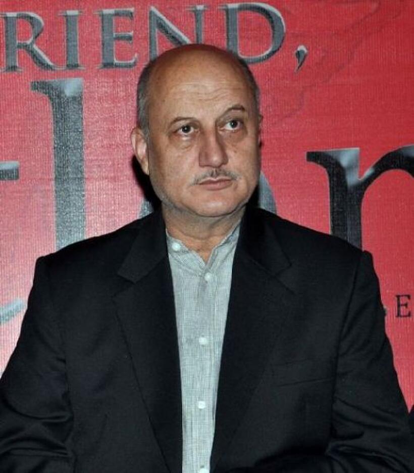 Anupam Kher at the launch of "Dear Friend Hitler."