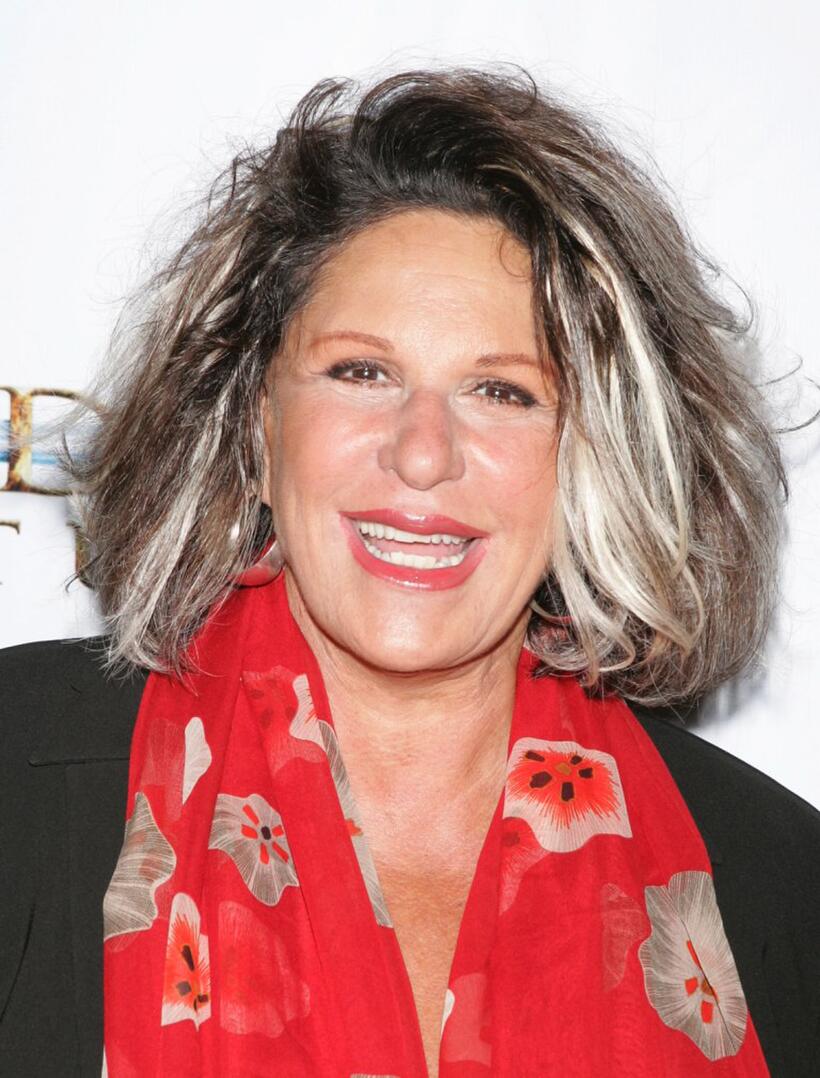 Lainie Kazan at the opening of "Annie."
