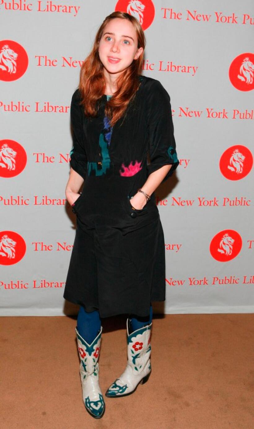 Zoe Kazan at the Ninth Annual Young Lions Fiction Award Ceremony.