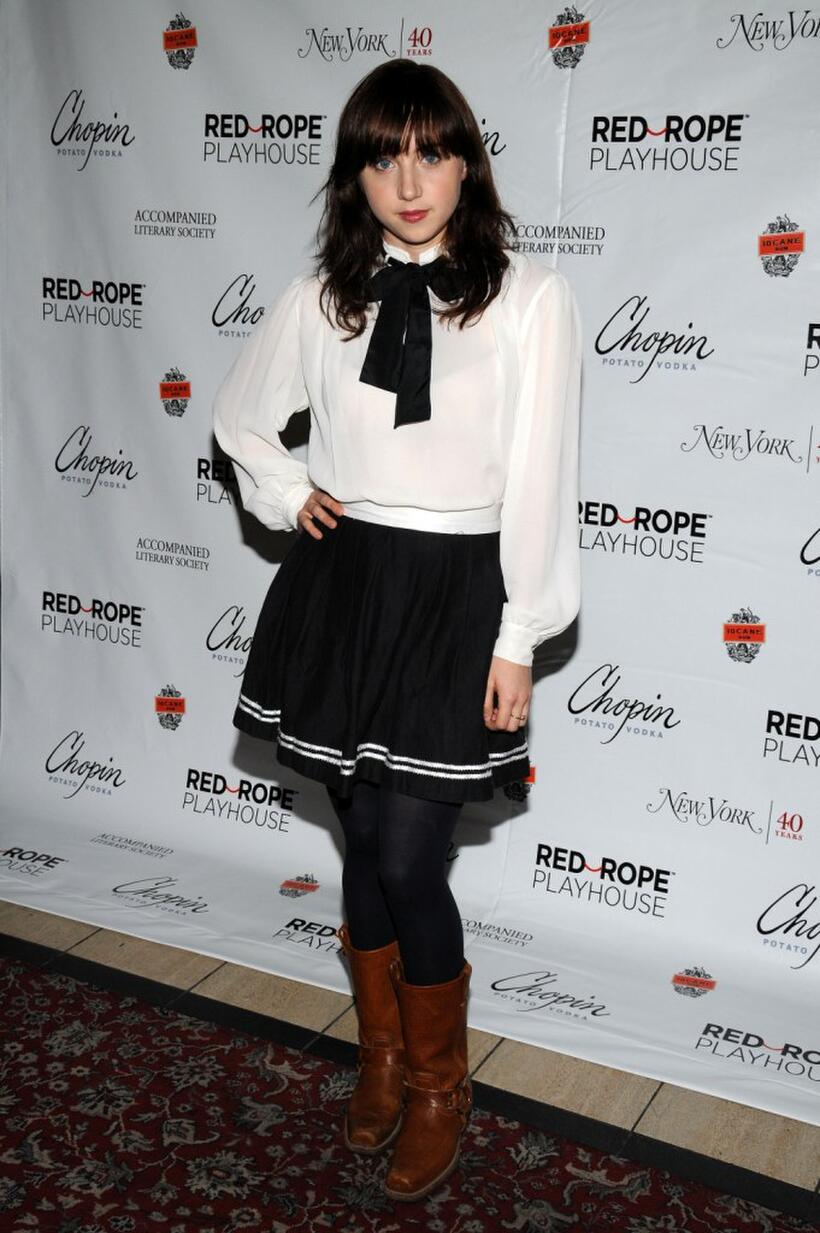 Zoe Kazan at the Red Rope Playhouse presents "Ex-Lovers."
