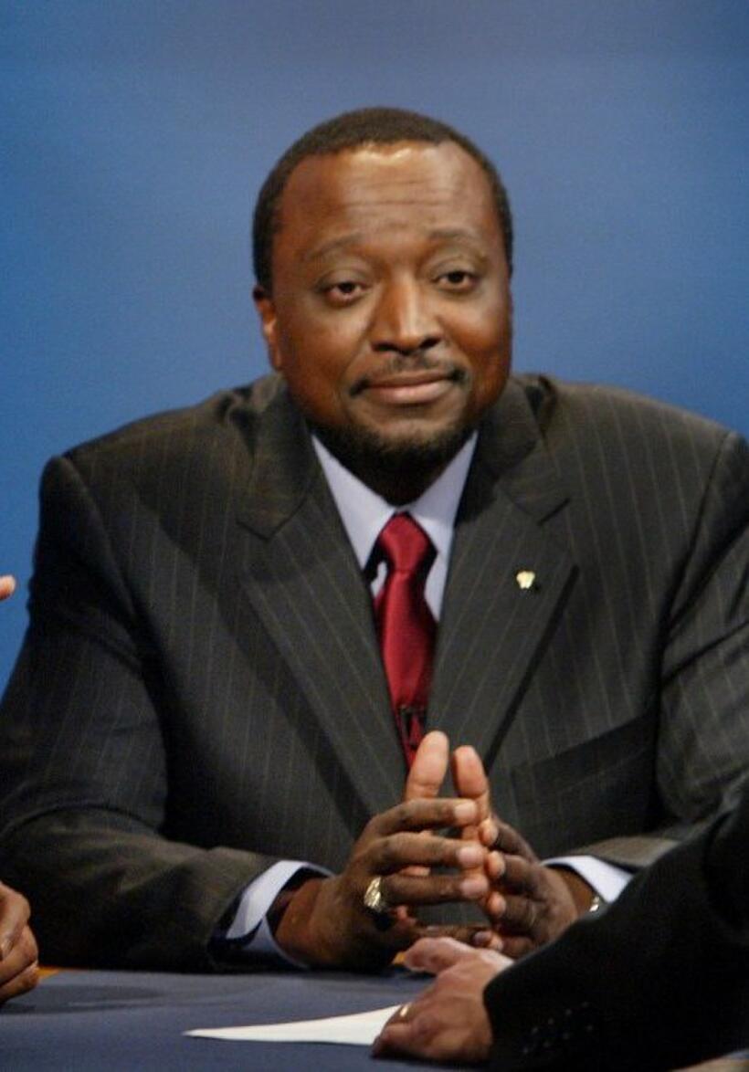 Alan Keyes at the final debate for Illinois Senate Race.