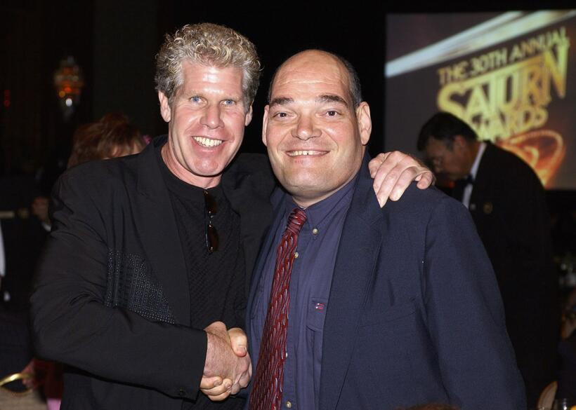 Ron Pearlman and Irwin Keyes at the 30th Annual Saturn Awards.