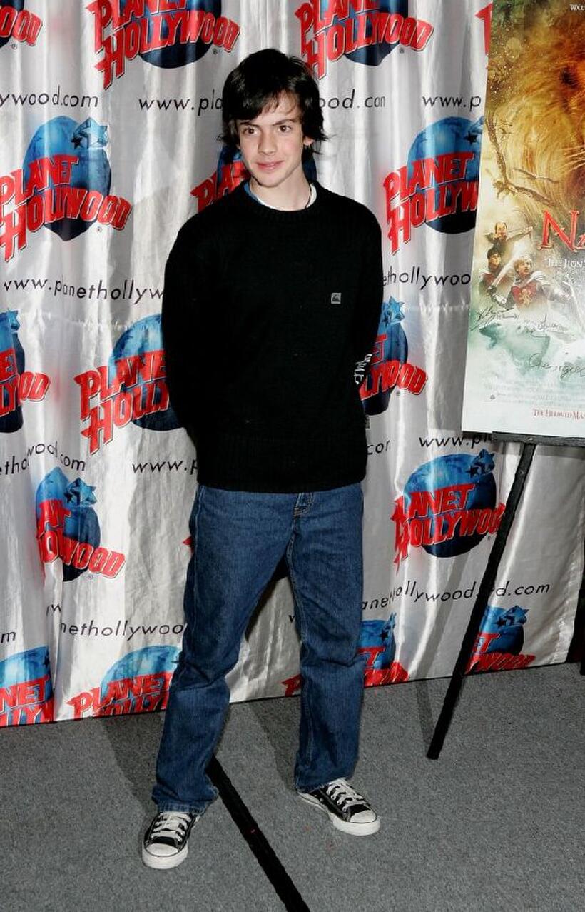 Skandar Keynes at the Planet Hollywood.