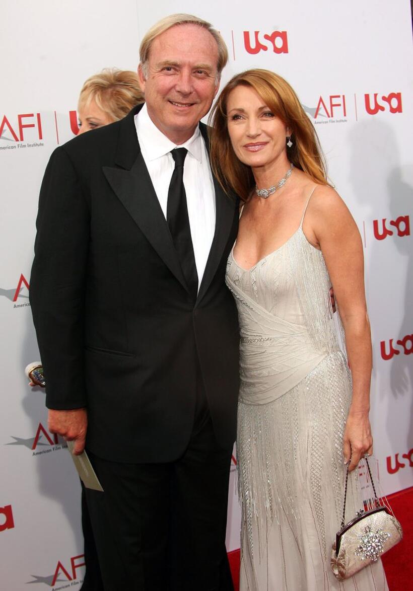 James Keach and Jane Seymour at the 34th AFI Life Achievement Award tribute to Sir Sean Connery.
