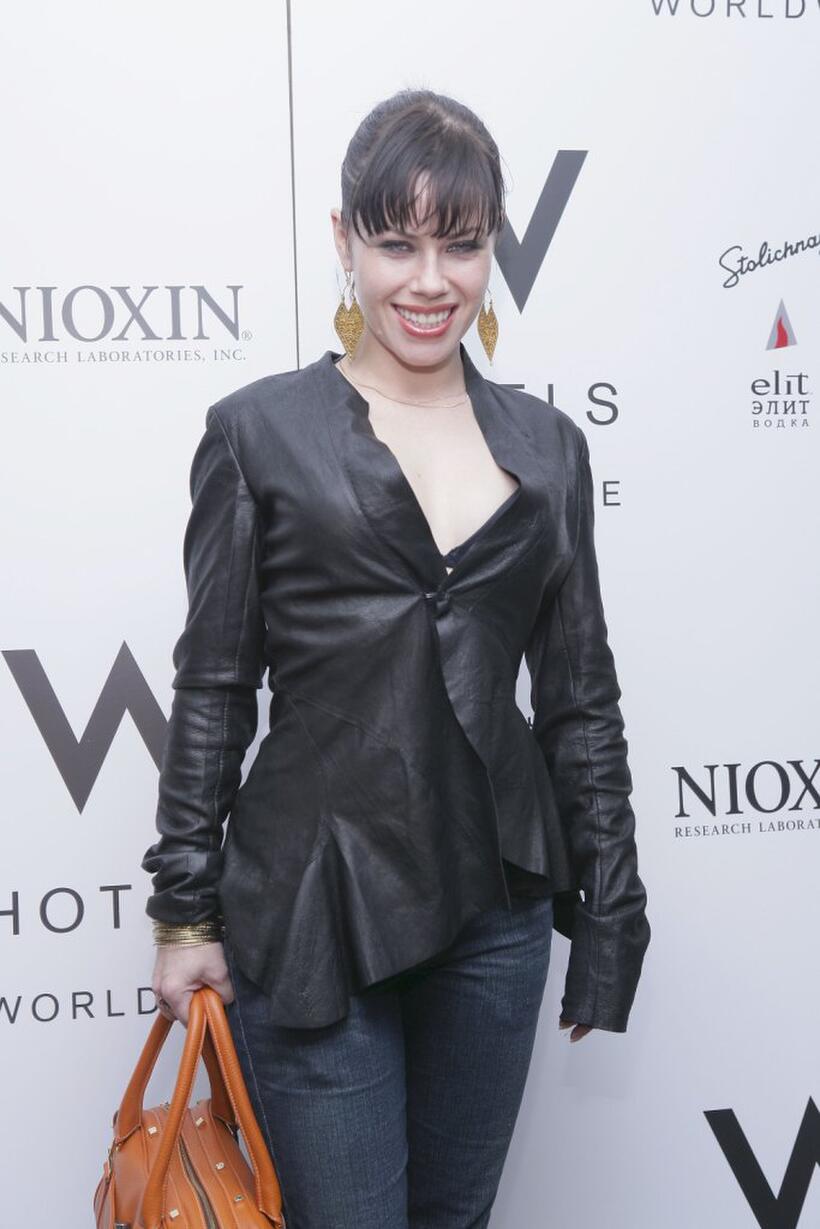 Fairuza Balk at the Alvin Valley Fall 2006 fashion show during Olympus Fashion Week.