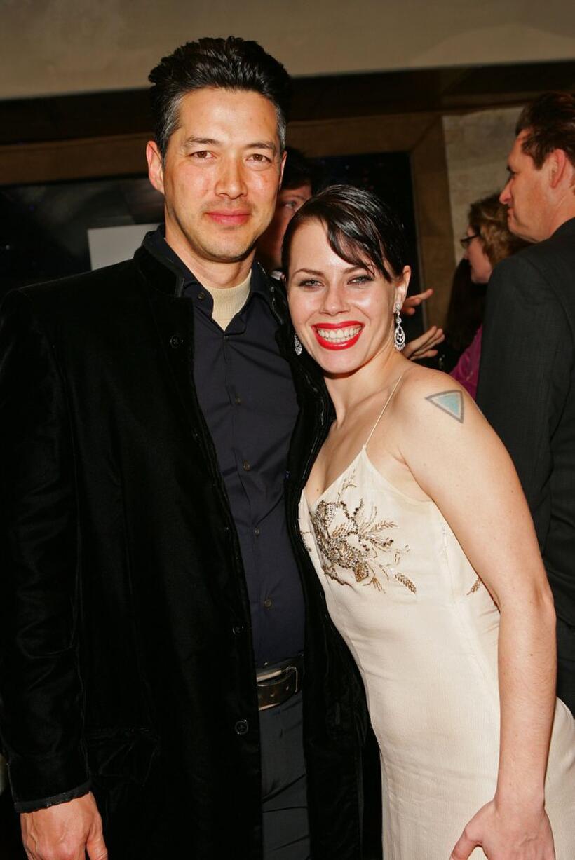 Fairuza Balk and Russell Wong at the Reel Lounge Gala Benefit For The Film Foundation.