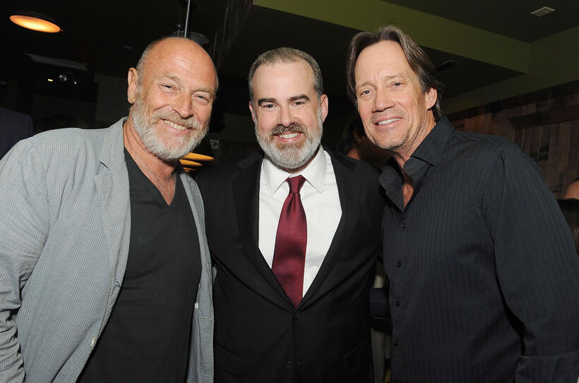 Corbin Bernsen, Alex Kendrick and Kevin Sorbo at the premiere of "Mom's Night