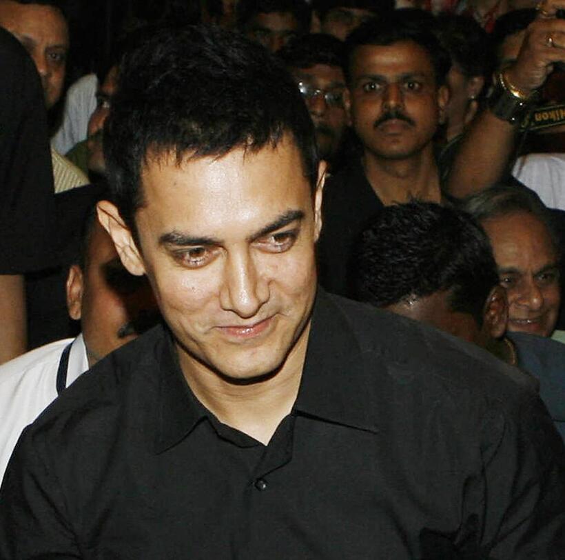 Aamir Khan at the book launch of "Bachchanalia."