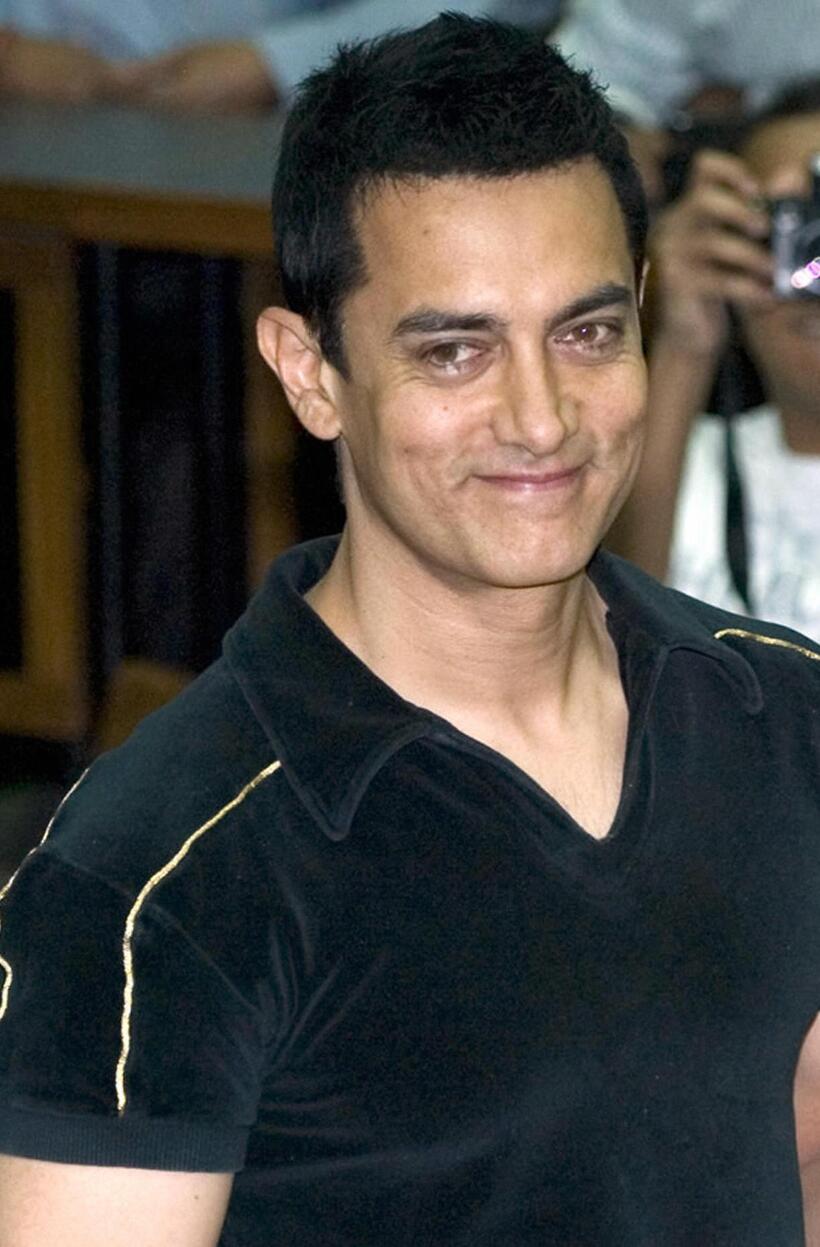 Aamir Khan at the Indian Institute of Management (IIM) in Ahmadabad.